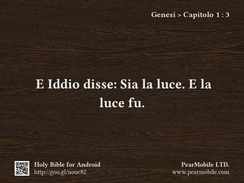 Genesi, Capitolo 1:3